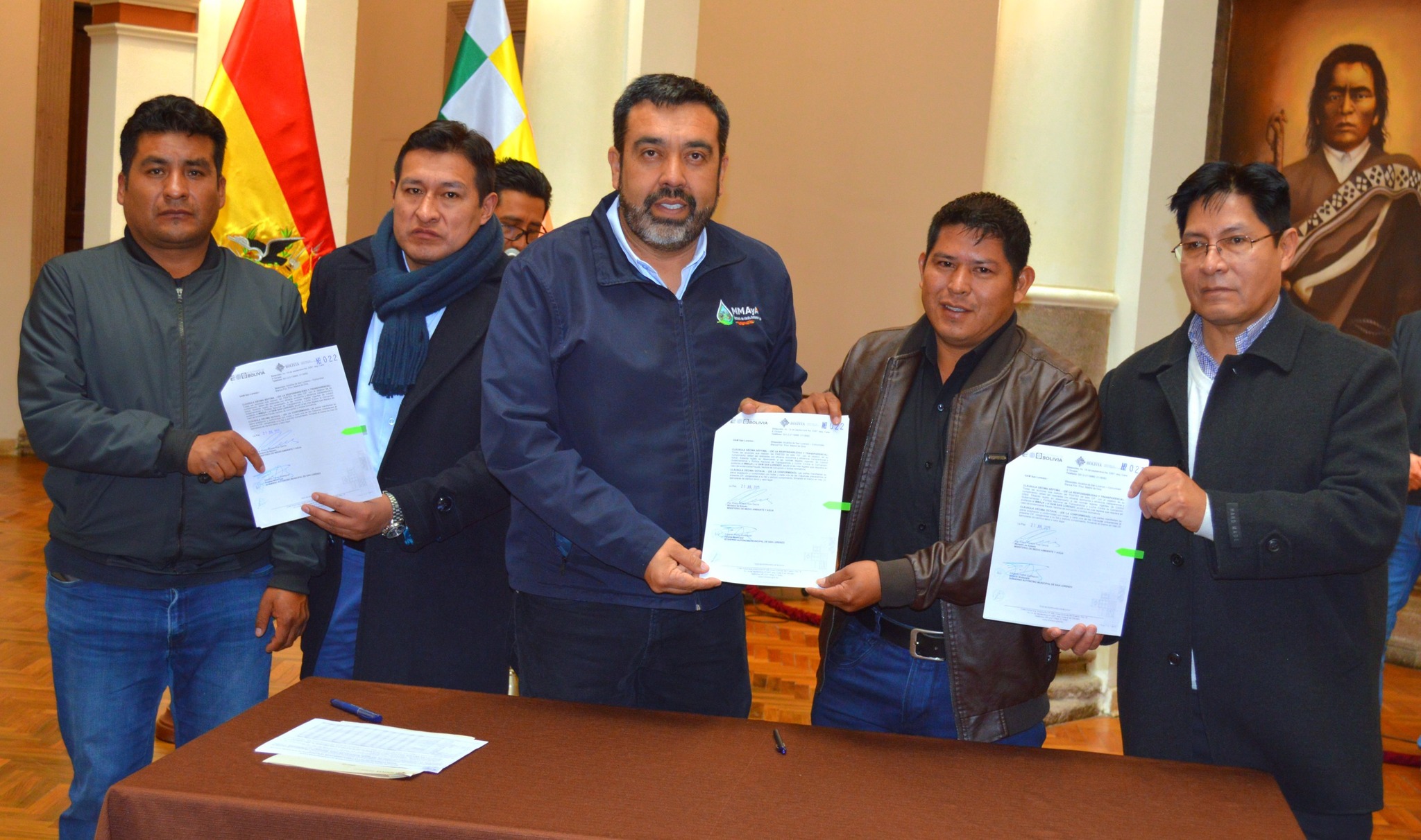 MINISTERIO DE MEDIO AMBIENTE Y AGUA FIRMA 7 CONVENIOS PARA FORESTAR Y REFORESTAR MÁS DE 2 MIL HECTÁREAS EN EL PAÍS 